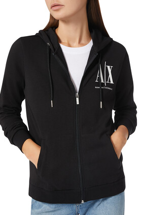 Icon Period Zip Up Hooded Jacket